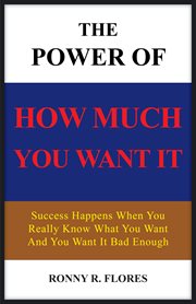 The power of how much you want it cover image