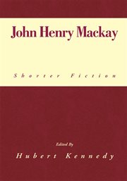 John henry mackay. Shorter Fiction cover image