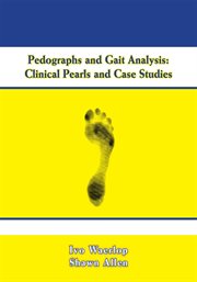 Pedographs and gait analysis. Clinical Pearls and Case Studies cover image