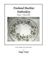 Freehand machine embroidery cover image