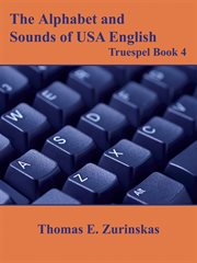 The alphabet and sounds of USA English cover image
