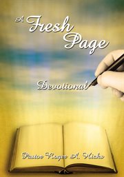 A fresh page. Devotional cover image