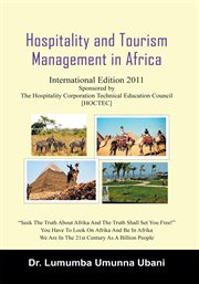 Hospitality and tourism management in africa, volume 1 cover image
