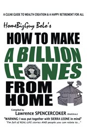How to make a billion leones from home. Homebizguy Bolo's cover image
