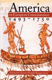 America in European consciousness, 1493-1750 cover image