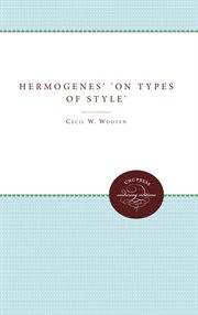Hermogenes' on types of style cover image