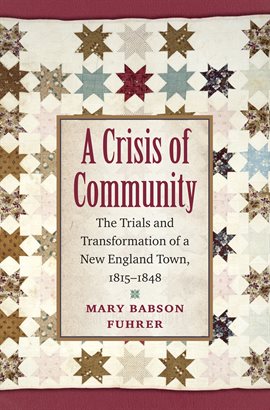 Cover image for A Crisis of Community