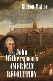 John Witherspoon's American Revolution cover image