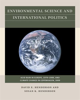 Cover image for Environmental Science and International Politics