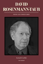 David Rosenmann-Taub: Poems and Commentaries cover image