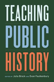Teaching public history cover image