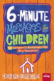 6-minute messages for children cover image