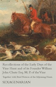 Recollections of a fox-hunter cover image