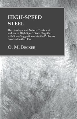 Cover image for High-Speed Steel