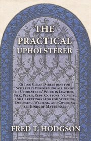 The practical upholsterer cover image