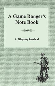A game ranger's note book cover image