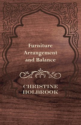 Cover image for Furniture Arrangement and Balance