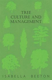 Tree culture and management cover image