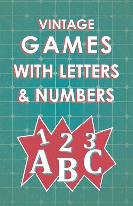 Cover image for Vintage Games with Letters and Numbers