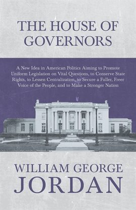 Cover image for The House of Governors