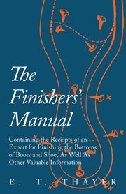 The finishers' manual cover image
