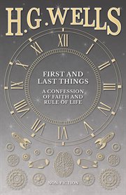 First and last things cover image
