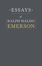Essays by Ralph Waldo Emerson cover image
