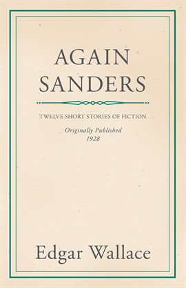 Cover image for Again Sanders