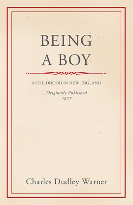 Cover image for Being a Boy