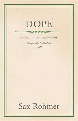 Cover image for Dope