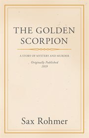 The golden scorpion cover image