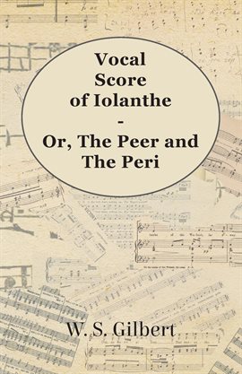 Cover image for Vocal Score Of Iolanthe