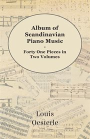 Album of scandinavian piano music - forty one pieces in two volumes cover image