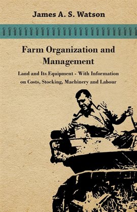 Cover image for Farm Organization and Management
