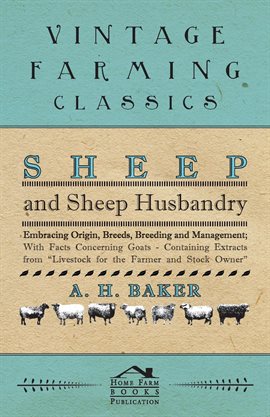 Cover image for Sheep and Sheep Husbandry