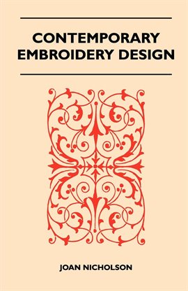 Cover image for Contemporary Embroidery Design