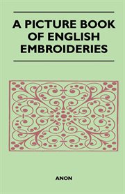 Picture Book of English Embroideries cover image