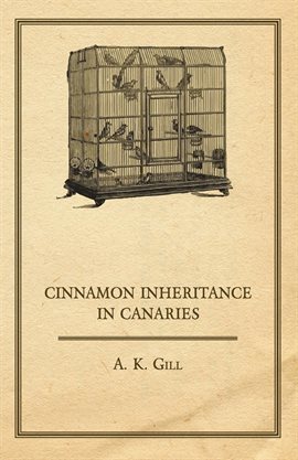 Cover image for Cinnamon Inheritance In Canaries