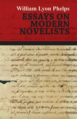 Cover image for Essays on Modern Novelists