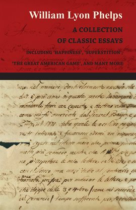 Cover image for A Collection of Classic Essays