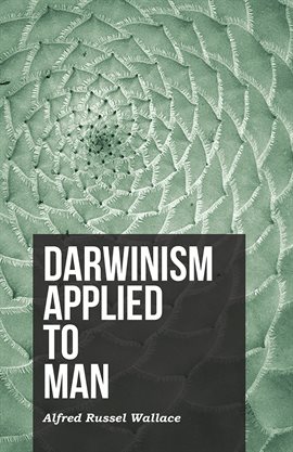 Cover image for Darwinism Applied to Man