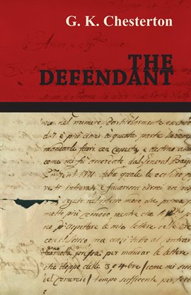 Cover image for The Defendant