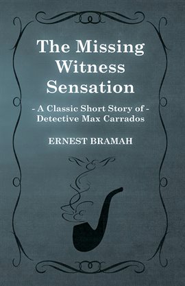 Cover image for The Missing Witness Sensation