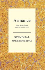 Armance - Some Scenes from a Salon in Paris in 1827 cover image
