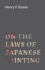 On The Laws Of Japanese Painting cover image
