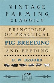 Principles of practical pig breeding and feeding cover image