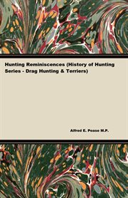 Hunting reminiscences cover image