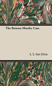 The Benson murder case cover image