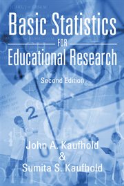 Basic statistics for educational research cover image