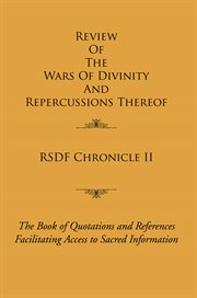 Rsdf chronicle ii. Review of the Wars of Divinity and Repercussions Thereof cover image